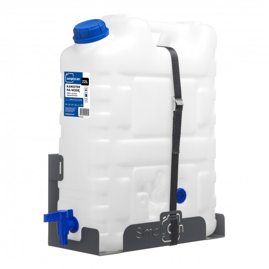 Kanister na wodę z uchwytem 20L SimplyCan (max. 22L) i taśmą mocującą -zdjęcie numer 1